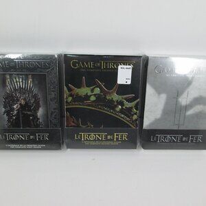 Game of Thrones DVD Lot Seasons 1, 2, 3 NEW Sealed